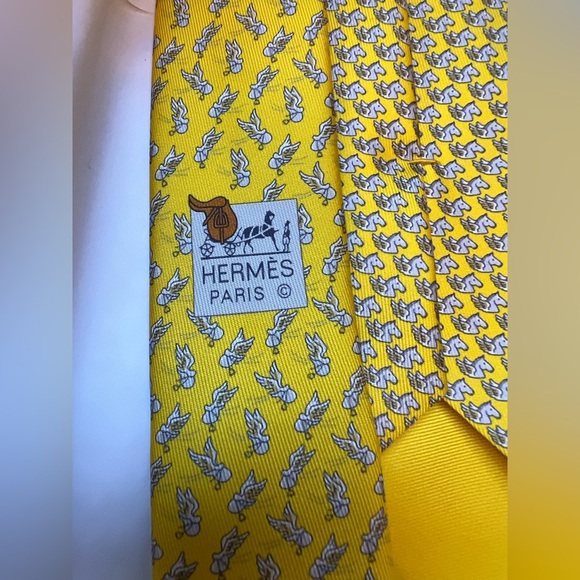 Hermes Other - Hermès Pegasus Flyus Tie 100%silk Made In France Men's